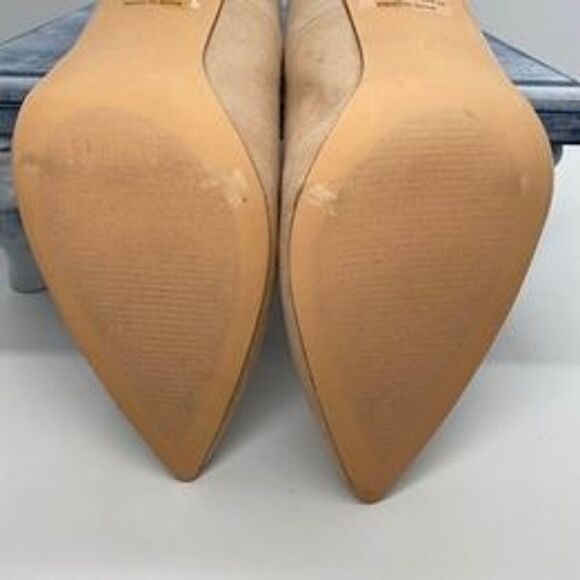 NEW DREAM PAIRS Women's Classic Pointed Toe Pumps Nude Size 9 - Picture 7 of 8